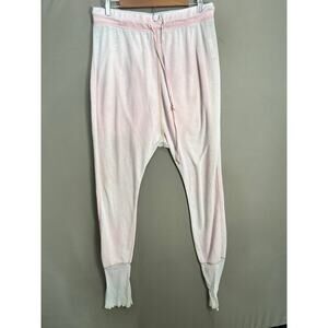 FREE PEOPLE Intimately Cozy All Day Harem Leggings Sz M Comfort Relax Pockets